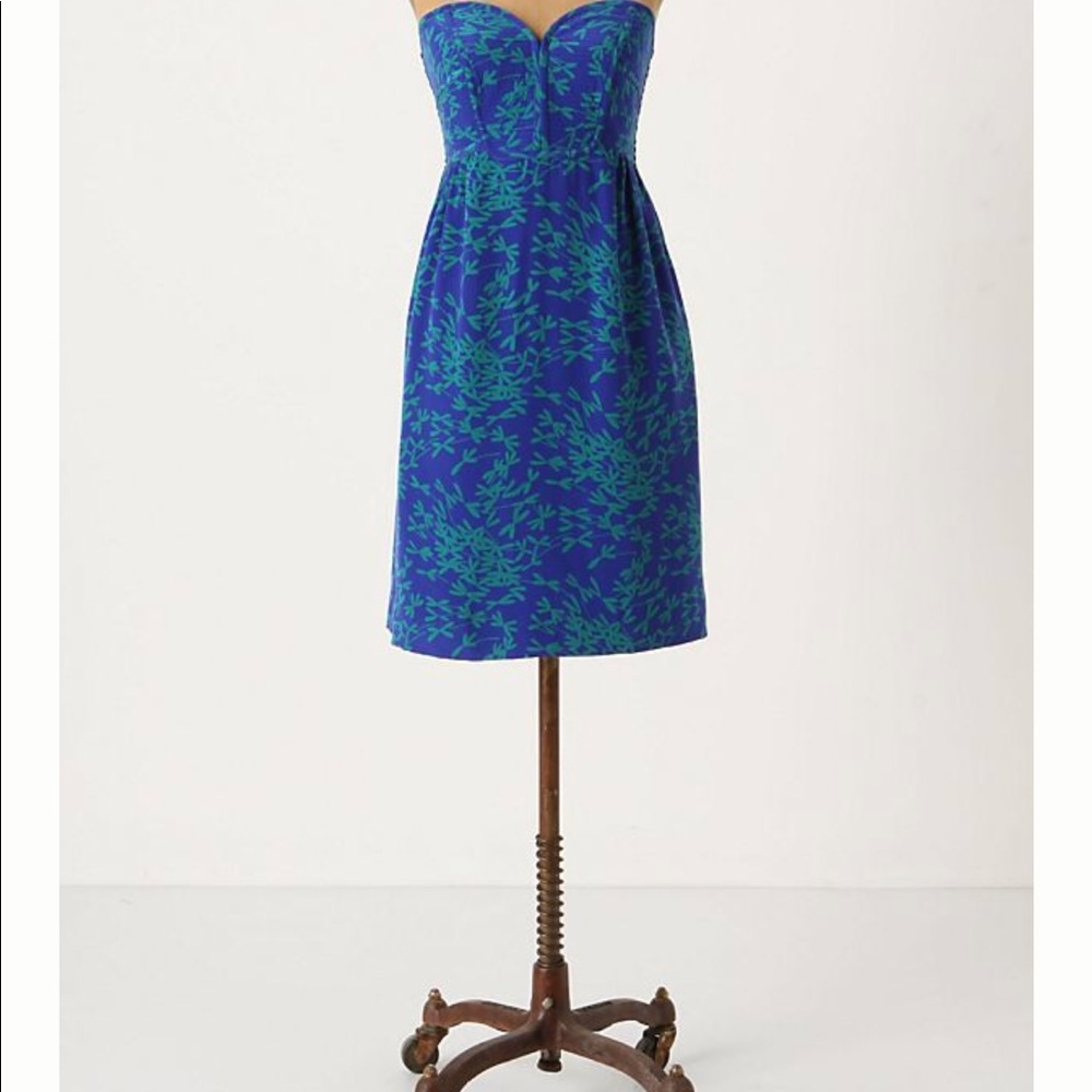 Anthropologie Maple Silken Stitches Dress.